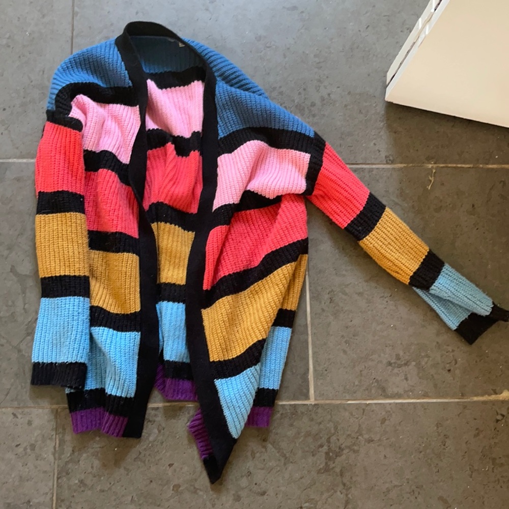 Colorful cardigan
